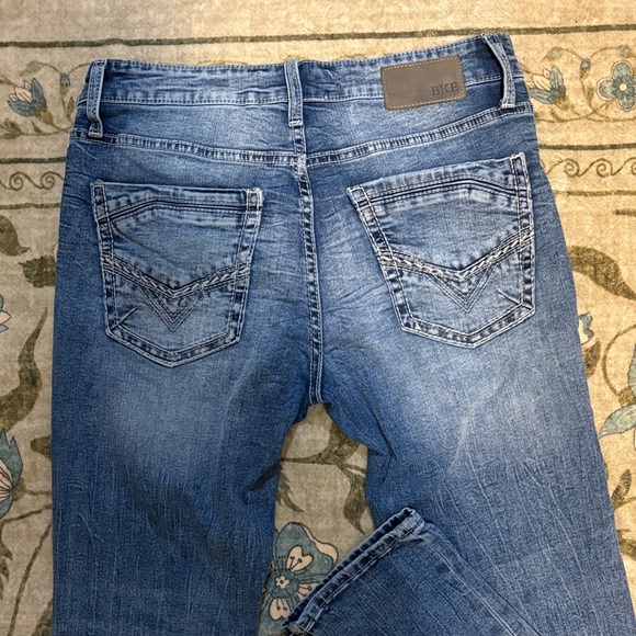 BKE Men's Straight Blue Jeans - Picture 2 of 4